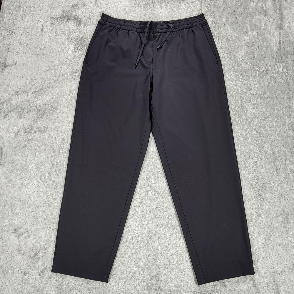 Lululemon Pants Mens Large 36x29 Black Jogger Elastic Waist Stretch Athletic